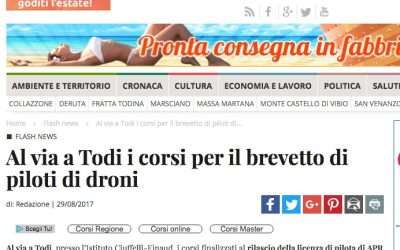 iltamtam.it / Al via i corsi per piloti droni al Ciuffelli