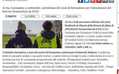 iltamtam.it / Nuovi piloti di droni “made in Todi”