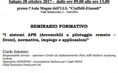 SEMINARIO FORMATIVO – Aula Magna dell’I.I.S. “Ciuffelli-Einaudi” TODI (PG)
