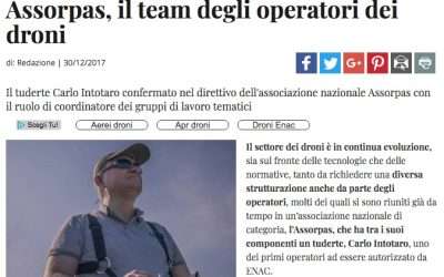 Assorpas, il team degli operatori dei droni