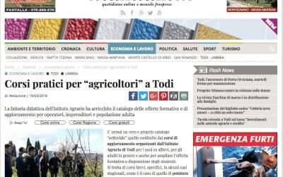 Corsi pratici per “agricoltori” a Todi // Parlano di noi