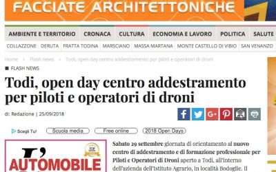 iltamtam.it / Todi | Open day Centro Addestramento per Piloti e Operatori di droni Droinservice