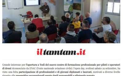 iltamtam.it / Al decollo a Todi la “scuola di droni” Droinservice