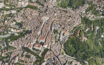 Rilievo con drone a Perugia