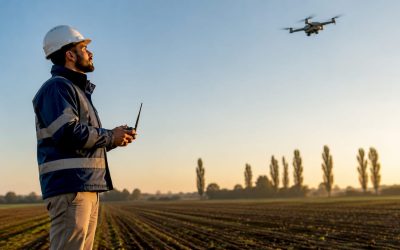 Tipi di riprese aeree: guida per edilizia e agricoltura