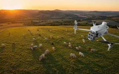 Monitoraggio Zootecnico e Mappatura Pascoli con Droni