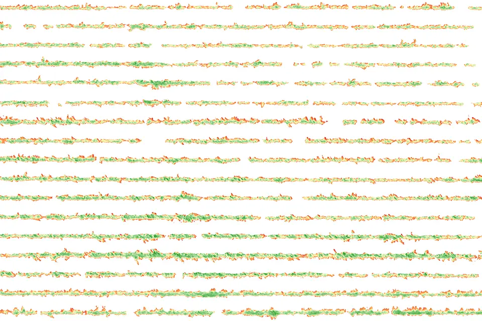 ndvi con selezione filari